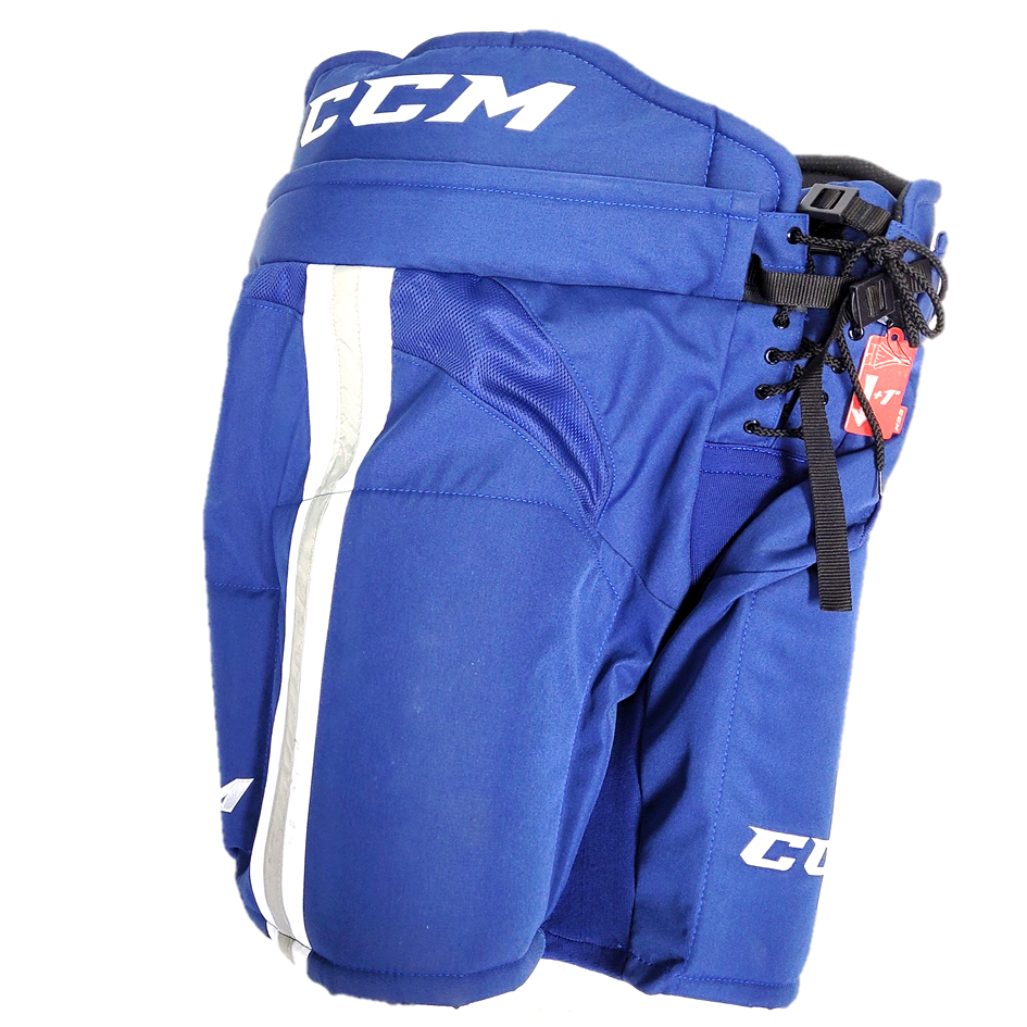 CCM HP31 - Pantalon de hockey Senior Pro Stock (Bleu/Blanc)